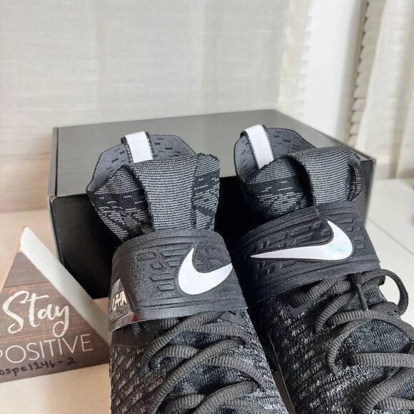 Nike Alpha Menace Elite 2 Black‎ Football Cleats (AO3374-001) Men Size 13 - Picture 5 of 10